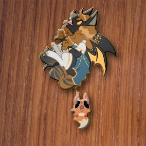 PRE-ORDER: "Lexi & Familiar" Character Pin
