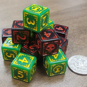 Woodlander Dice Set